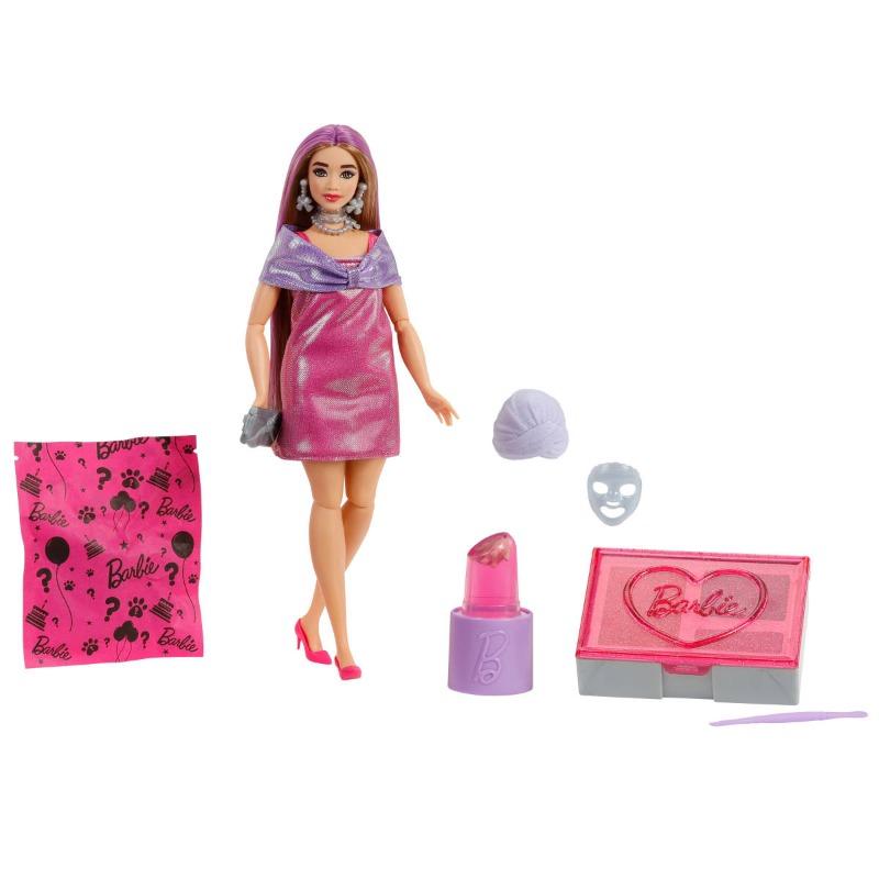 Barbie Party Unboxed Glam Surprise Doll Set.