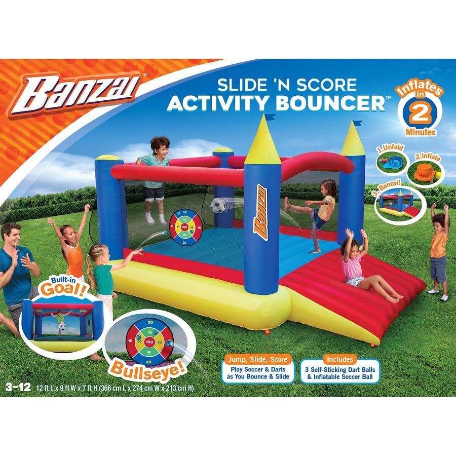Banzai Slide ‘N Score Inflatable Bouncer