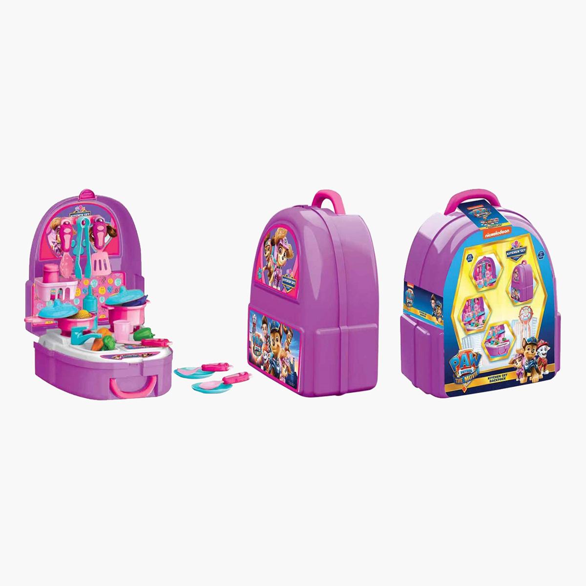 PAW Patrol Kitchen Set Backpack Playset