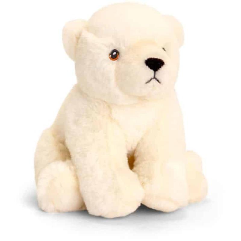 Keel Toys Keeleco Polar Bear Plush 18cm