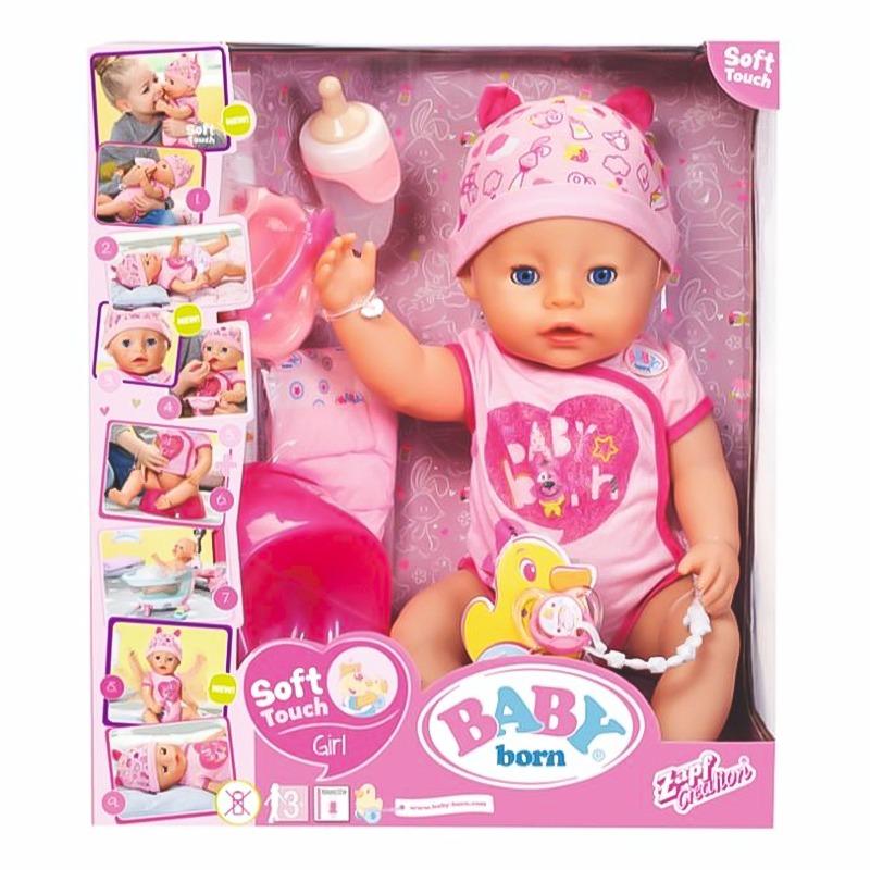 Baby Born - Soft Touch Girl - 43 cm