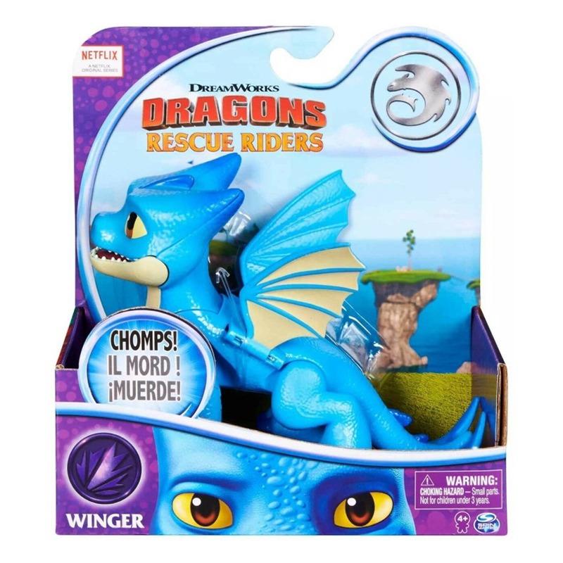 DreamWorks Dragons Rescue Riders Basic - Burple Figure