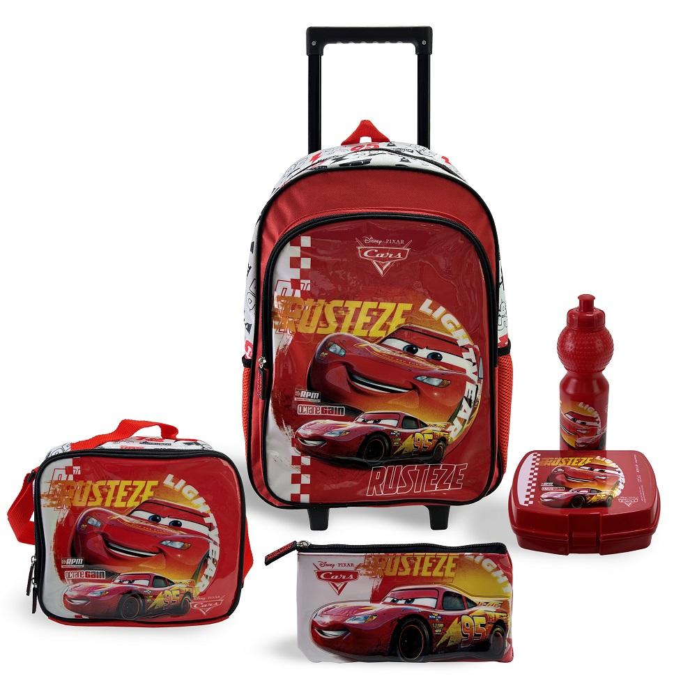 Disney Cars Mr Rusteze 5 In 1 Trolley Box Set - 18 Inch