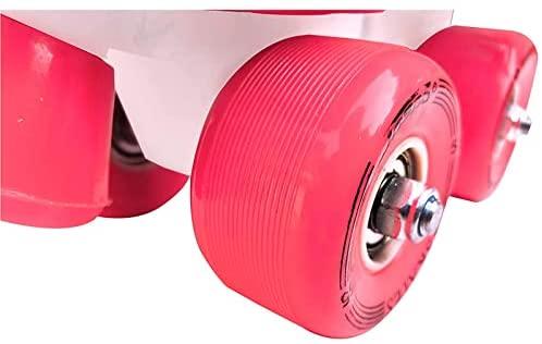 جاسبو - حذاء تزلج قابل للتعديل لون وردي