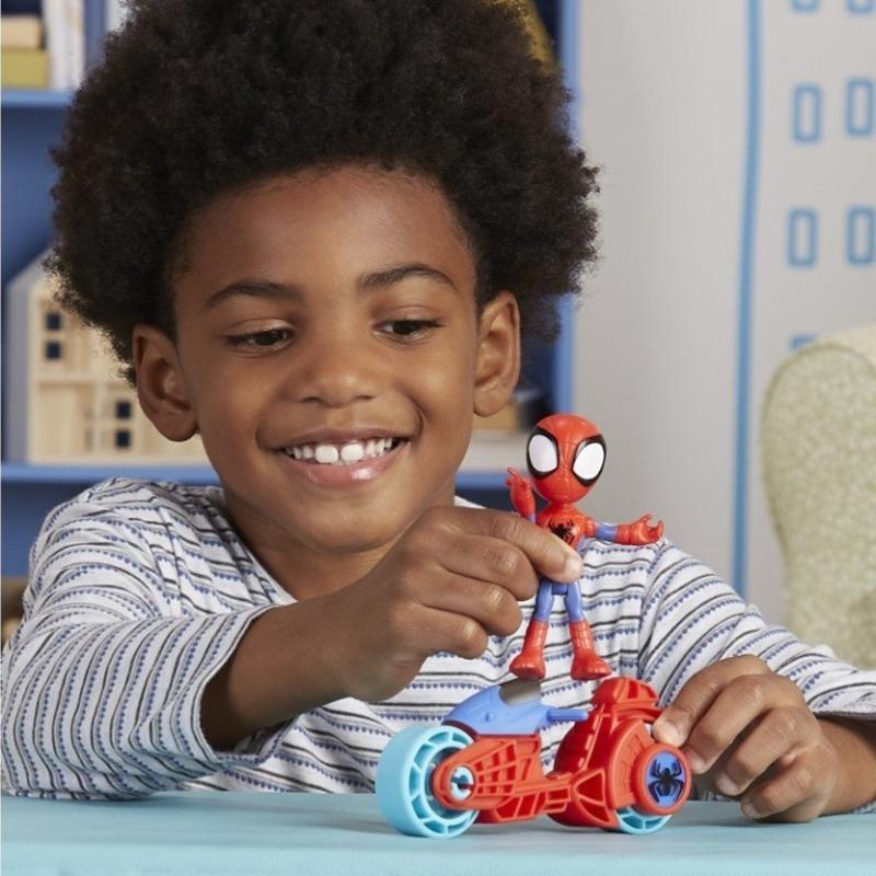 مارفل - سبايدي آند هيز فريندز مع الدراجة النارية