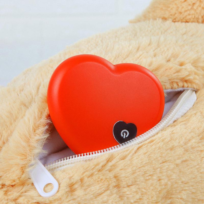 دمية الجرو ذات القلب النابض