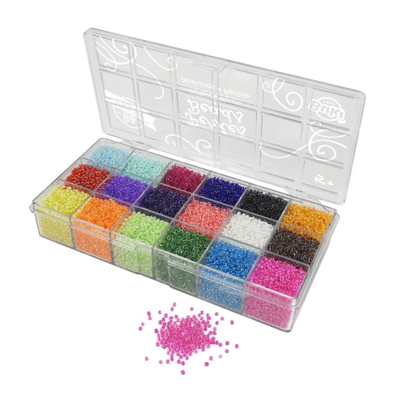 Buki Box Of Transparent Beads
