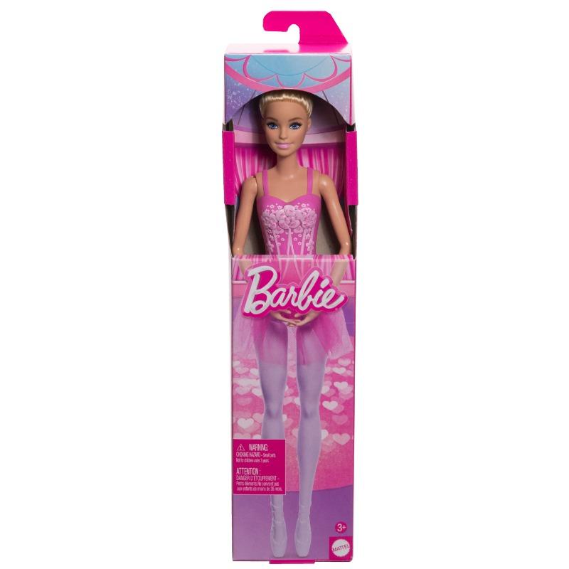 Barbie Ballerina Doll with Pink Dress Blonde Hair