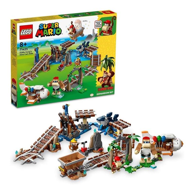 LEGO Super Mario Diddy Kong's Mine Cart Ride Expansion Set 71425
