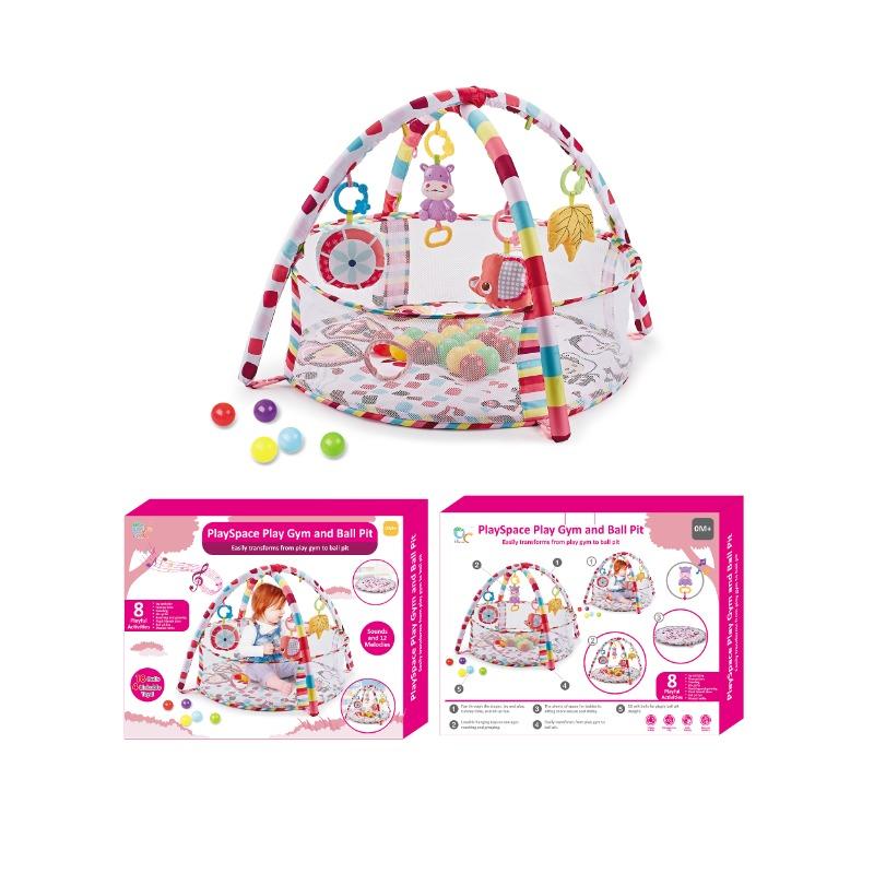 جيم الأنشطة للمواليد 18 قطعة مع كرات