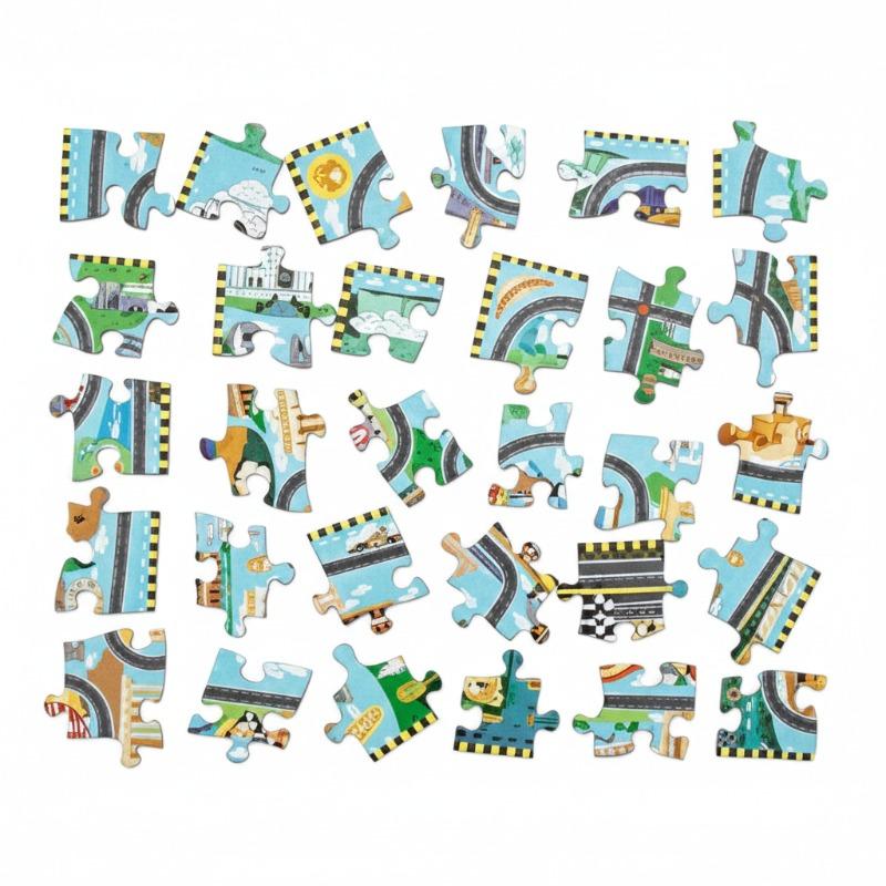 ميليسا آند دوغ — لغز سباق المعالم العالمية المكون من 48 قطعة