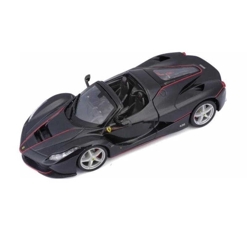Bburago LaFerrari Aperta Race And Play - Black