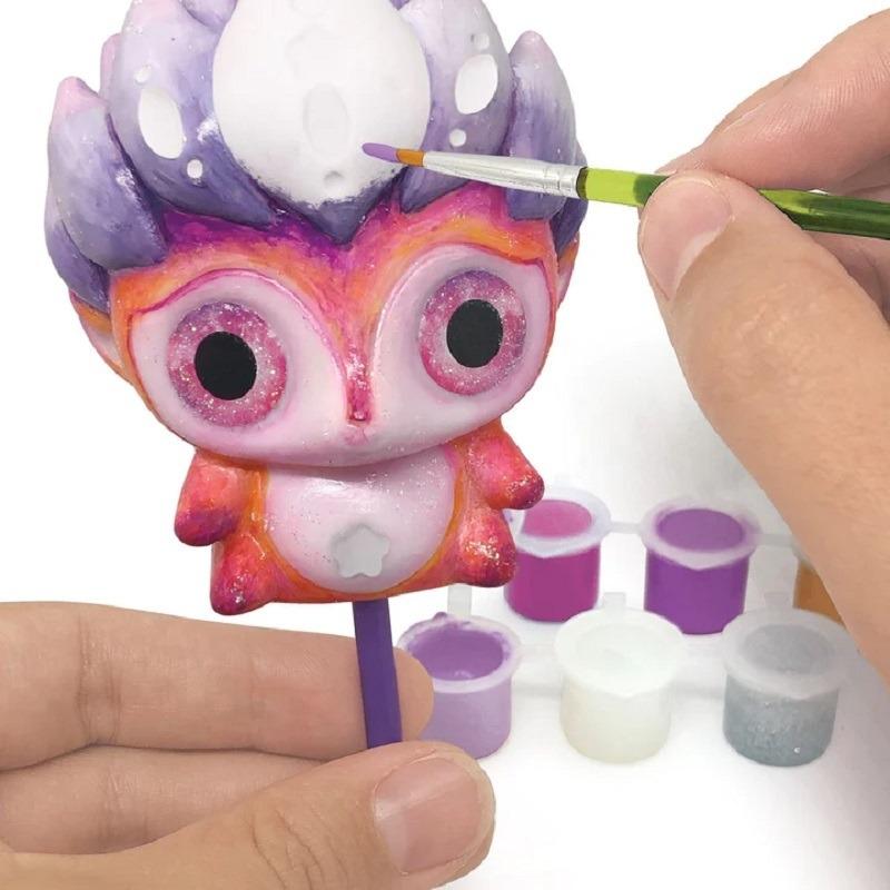 Nebulous Stars Figurine Painting - Paloma