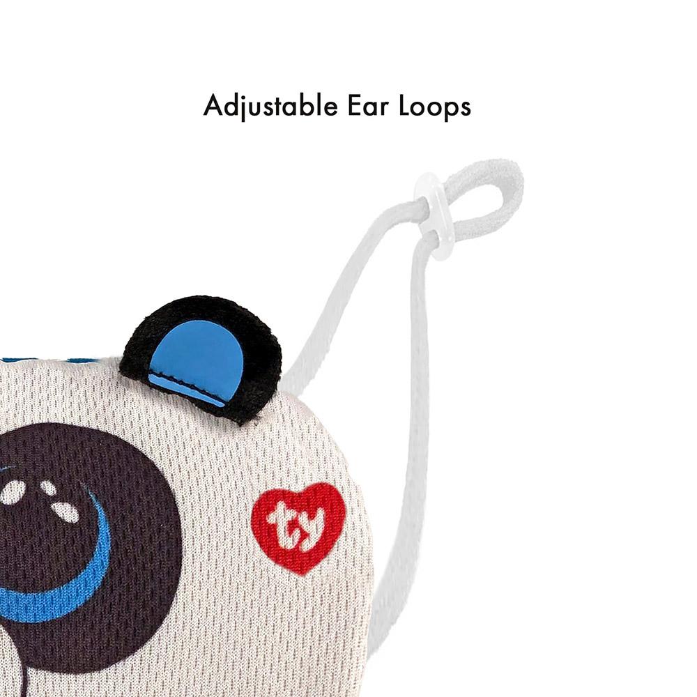 Ty Panda Beanie Boo Face Mask - Bamboo