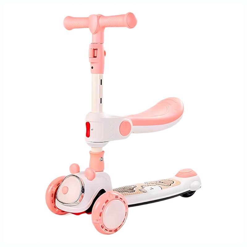 HLBB 2 In 1 Kids Scooter - Pink