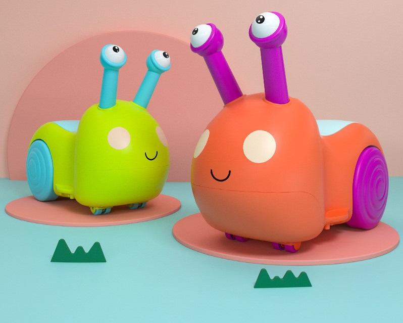 بينيس - لعبة حلزون الركوب للأطفال - أخضر