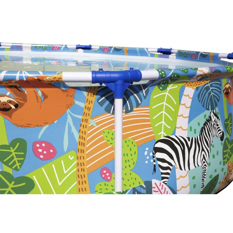 Bestway Steel Pro Pool Jungle Animals