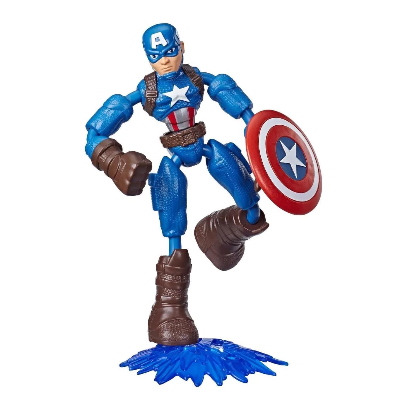 Marvel Avengers Bend And Flex Captain America Action Figure