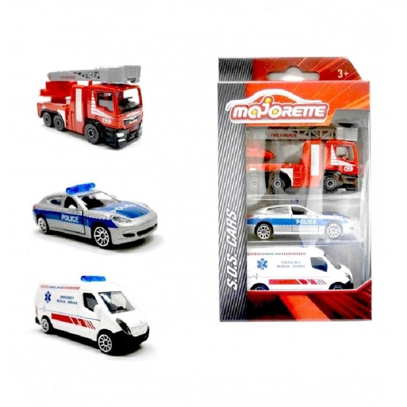 Majorette Emergency Sos Toy Set - 3 Pcs