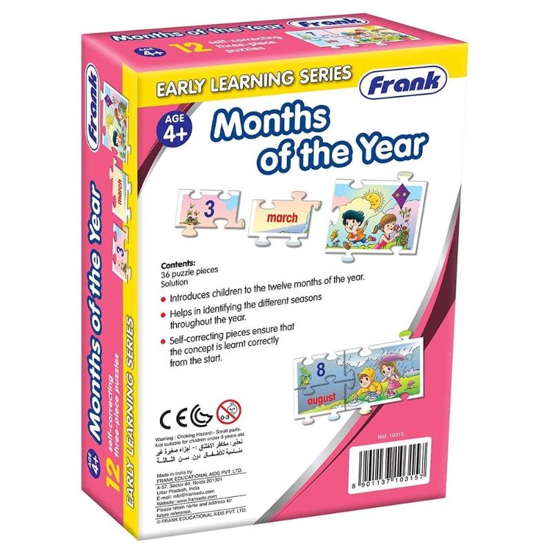 Frank Months Of The Year Puzzle - 36pcs