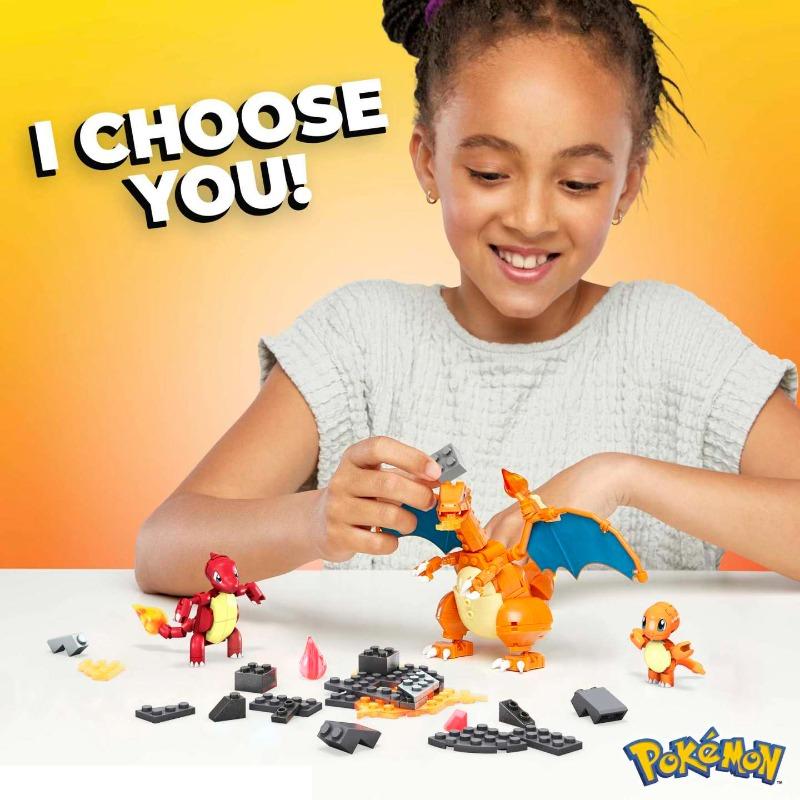 Mega Construx Pokémon Charmander Evolution
