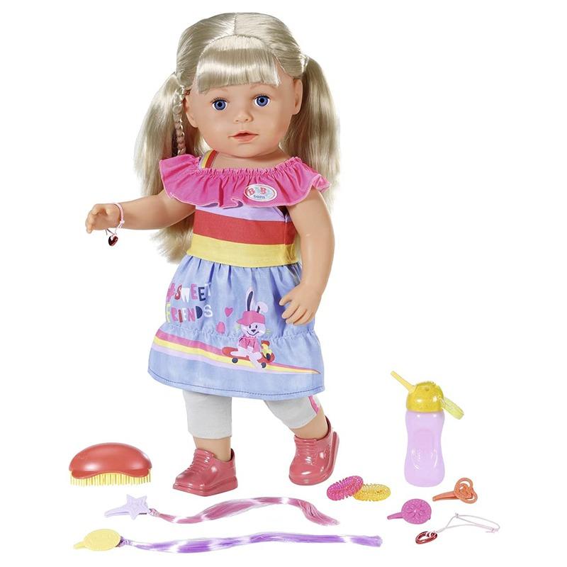 بيبي بورن - دمية سيستر مع إكسسوارات مقاس 43