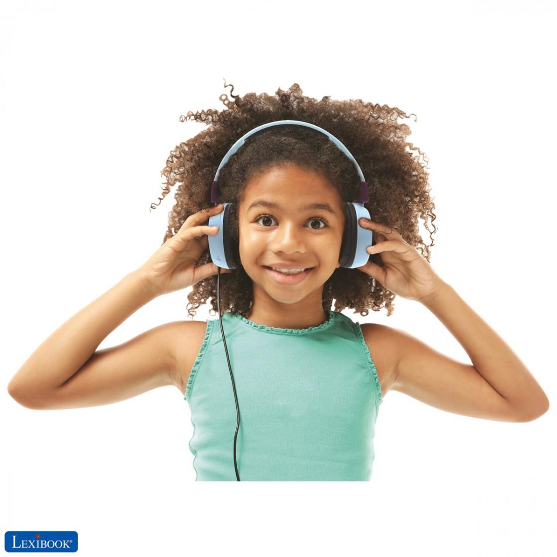 Lexibook - Disney Frozen Stereo Headphone Bluetooth (wireless) and wired