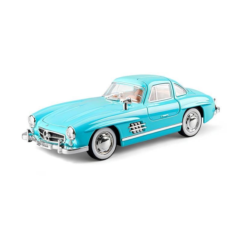 Benz 300sl Die Cast Car - Blue