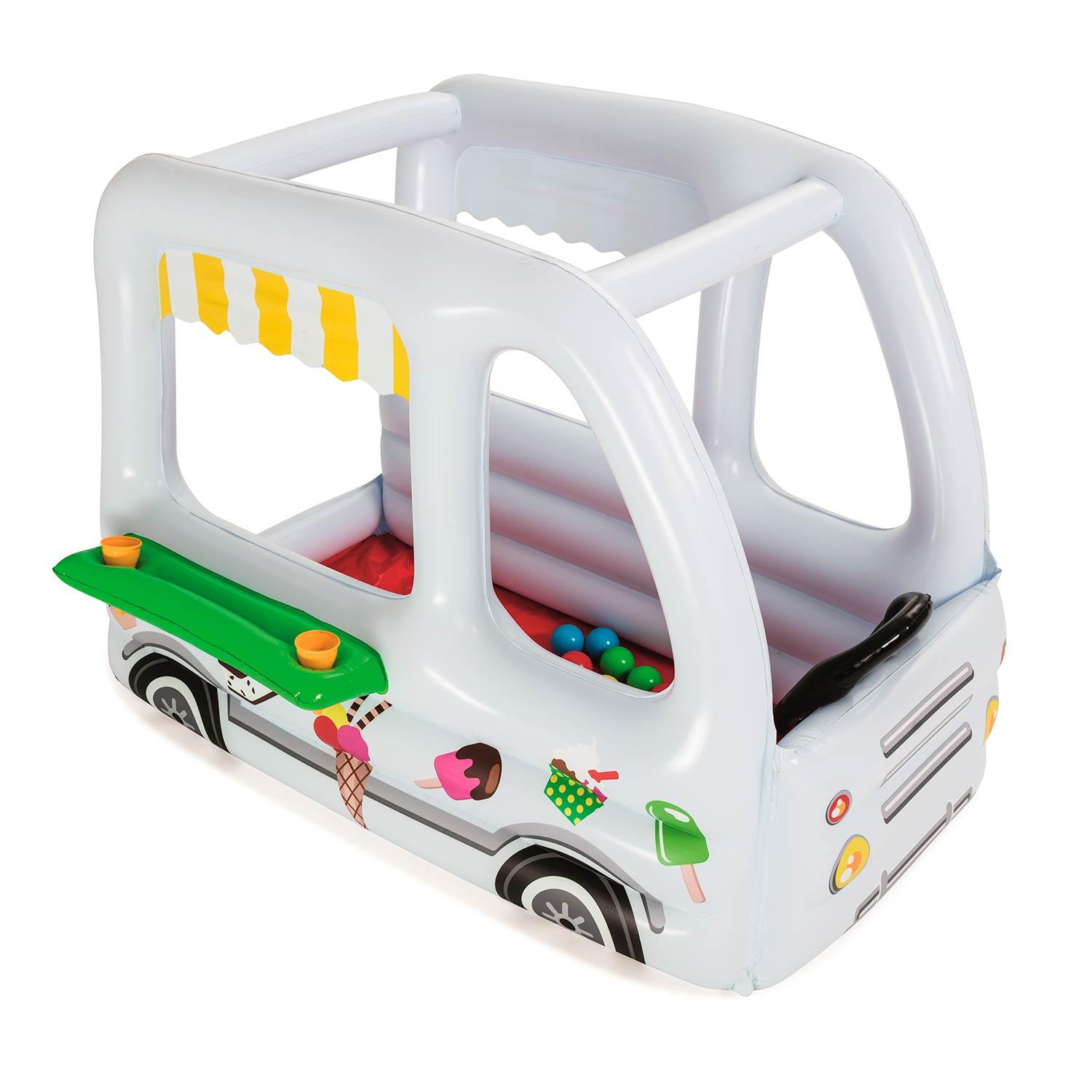 Bestway Scoops And Smiles Ice Cream Truck Ball Pit