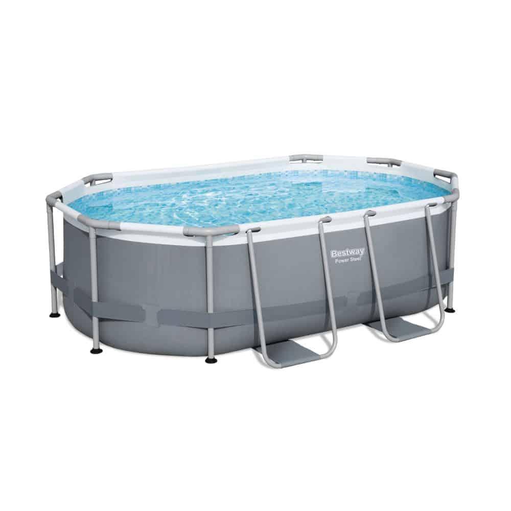 Bestway Power Steel Oval Pool Set