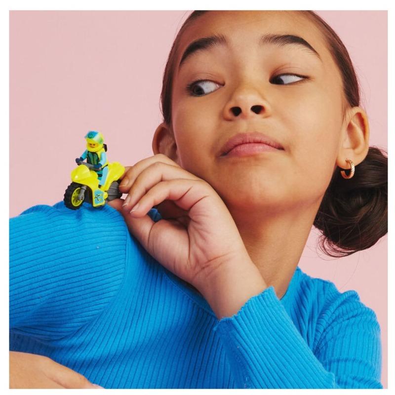 LEGO City Cyber Stunt Bike Building Toy Set - 13 Pcs 60358