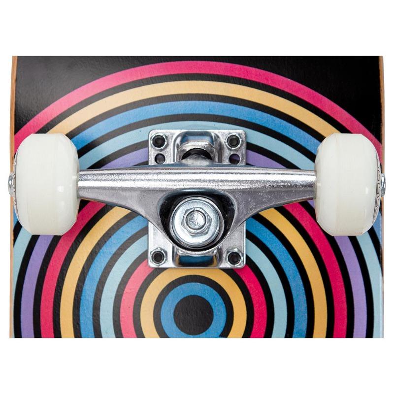 Spartan Psyc Pro Skateboard-Black color with color printing