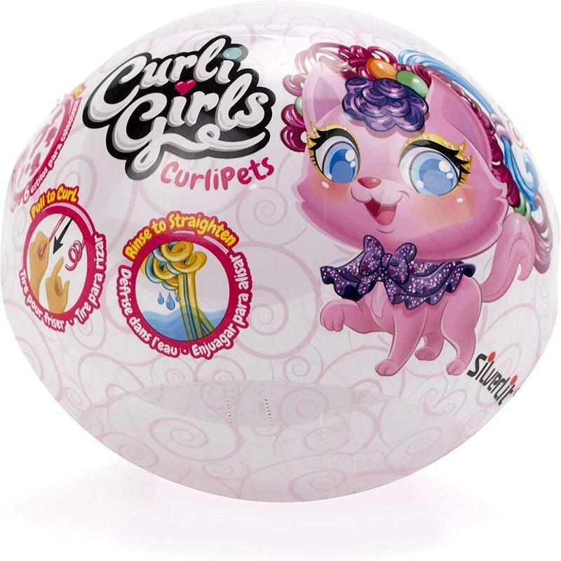 Curli Girls Curly Pets Salon Surprise Ball Set 1 Piece- multiple Shapes