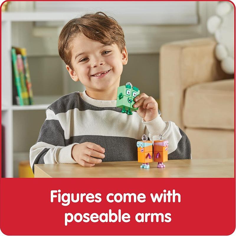 Numberblocks Four and The Terrible Twos Figure Pack