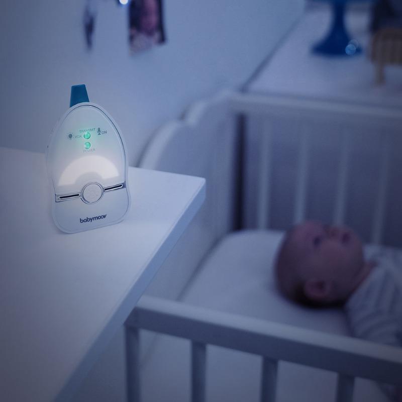 بيبي مووف - جهاز مراقبة الطفل الصوتي وضوء الليل ايزي كير 500متر