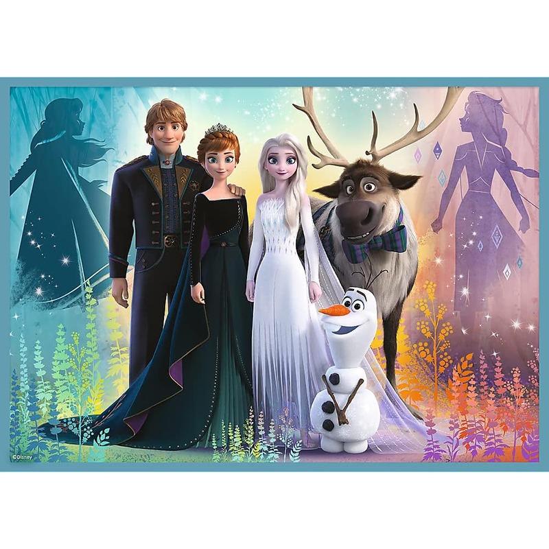 Trefl 4 in 1 Disney Frozen The Amazing World Puzzle