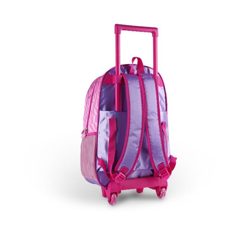 School Creativity Bundle (Disney 5 in 1 Trolley School Bag + Cocomelon Color-In Water Bottle)