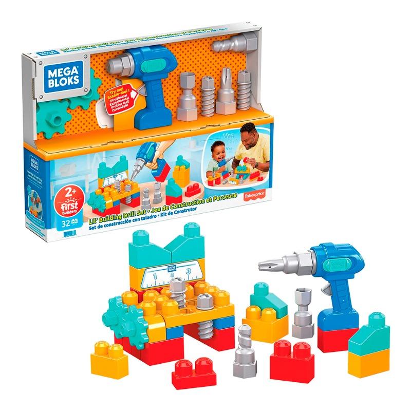 Mega Bloks Lil First Building Drill Set