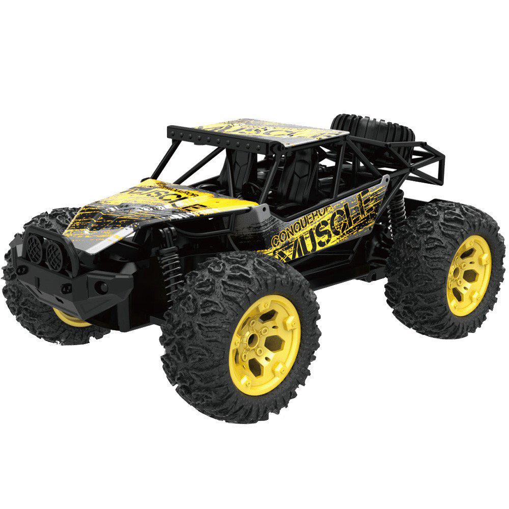 سيارة تسلق المرتفعات والتحكم عن بعد - لون أصفر