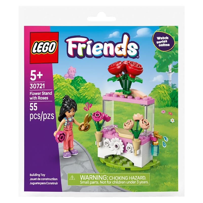 LEGO Flower Stand with Roses