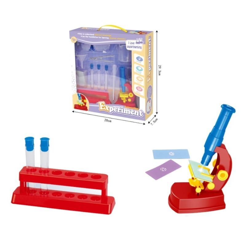 Laboratory Suit With Nurse's Microscope + Ice Cream Backpack Set 14 Pcs Bundle