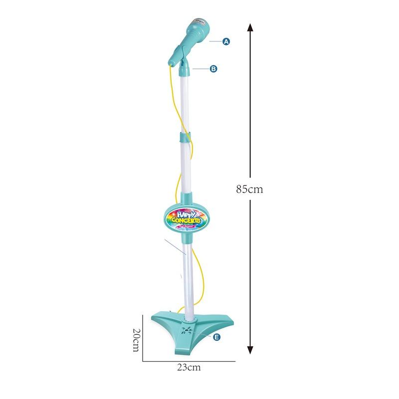 جونكا - ميكروفون بيبي الموسيقي بأضواء وأصوات - لون أزرق