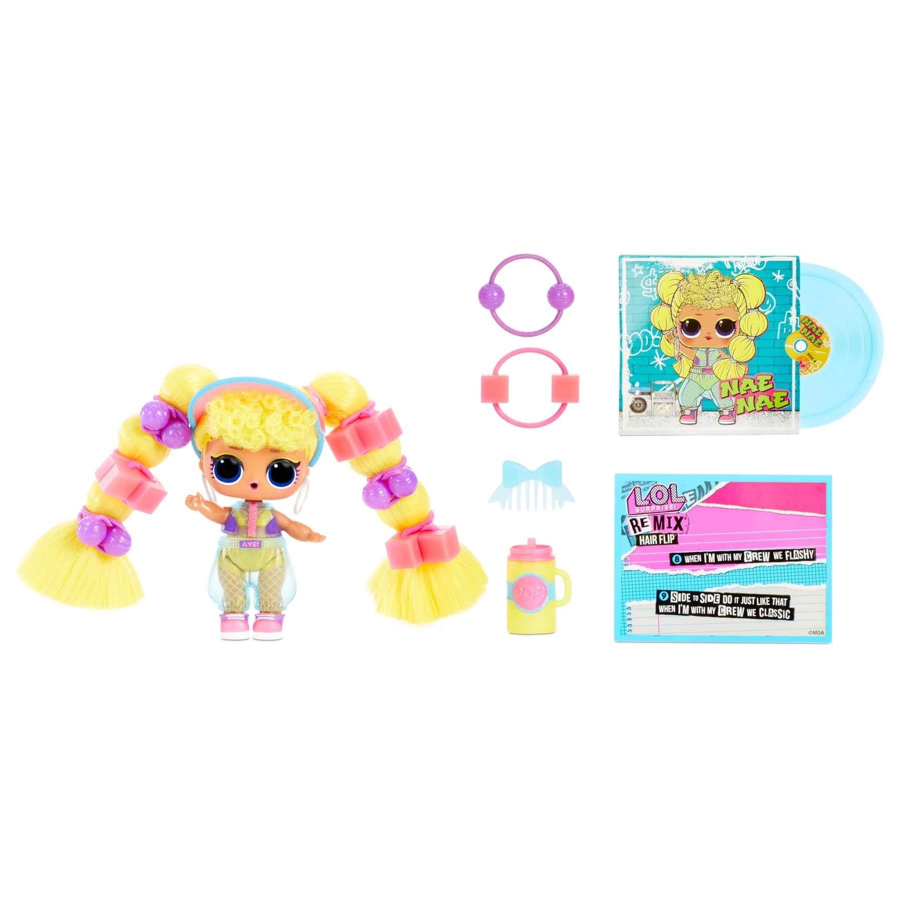 L.O.L. Surprise OMG Remix Hair Flip Tots