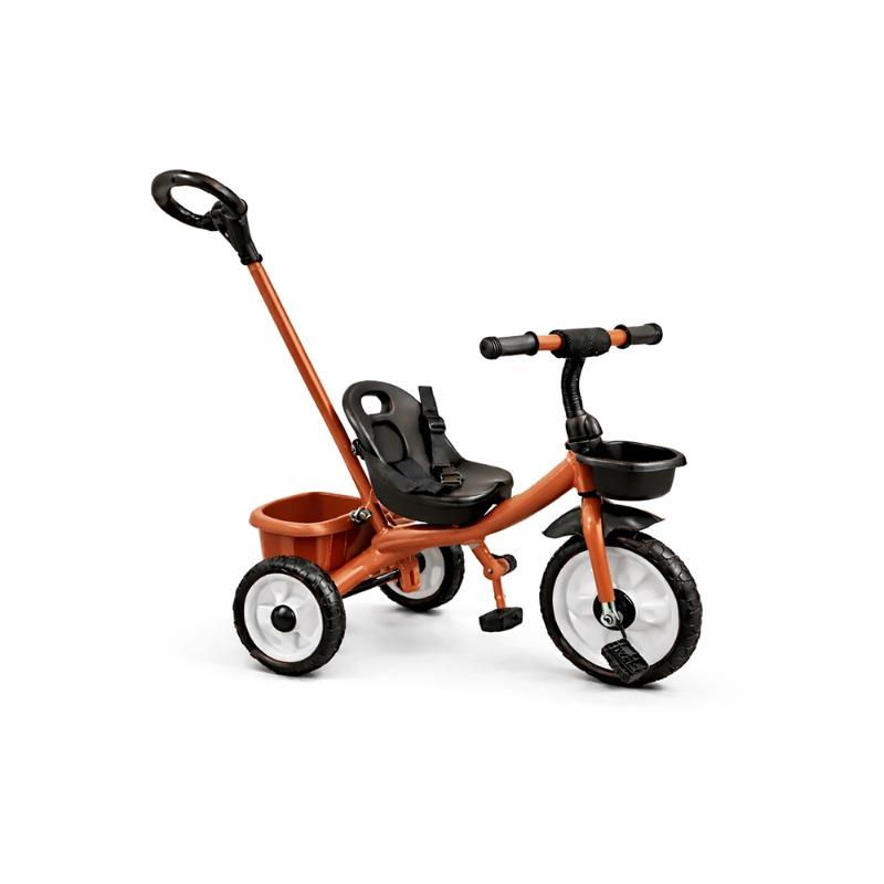 StarMarz Kids Tricycle with Push Handle - Brown