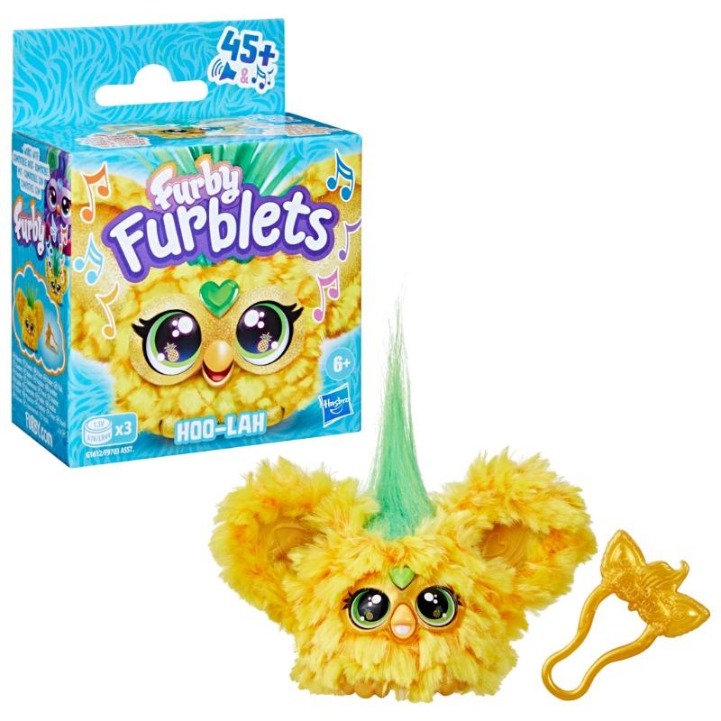 Furby Furblets Hoo Lah Pineapple Mini Friend - 2.5 Inch