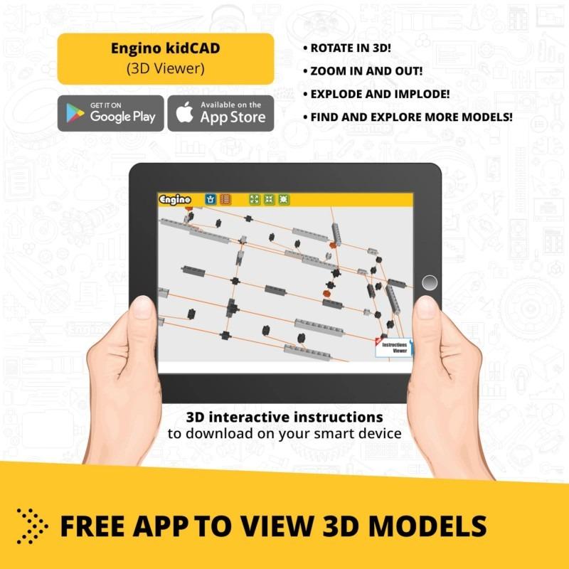 Engino 120 Models Motorized Multimodel Set