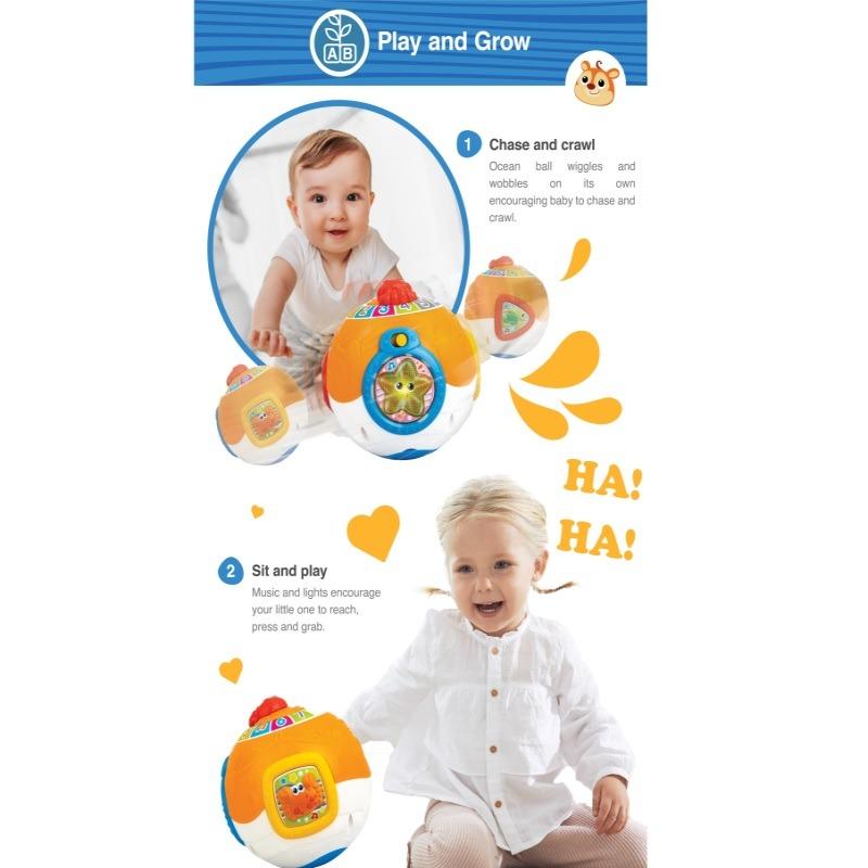 Roll And Learn Activity Ocean Ball
