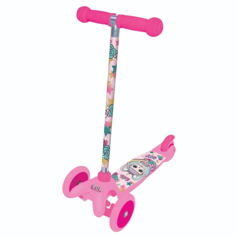 سكوتر 3 عجلات لول وردي