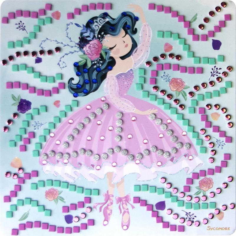 Sycomore Stick & Fun Large 5 Mosaics Ballerina Princess