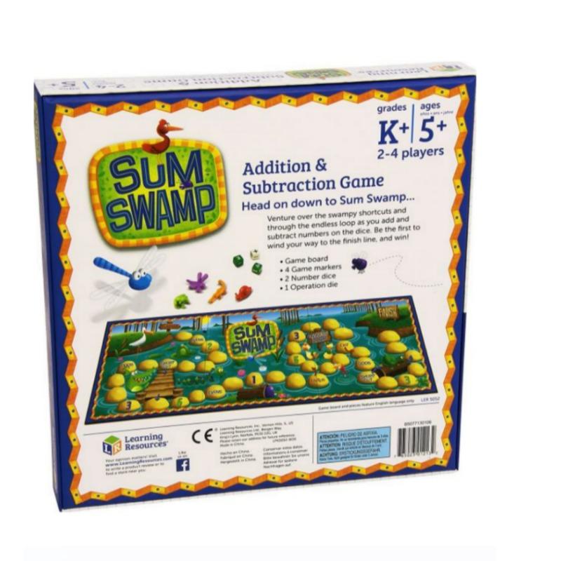 Learning Resources - Sum Swamp Addition and Subtraction Maths Game